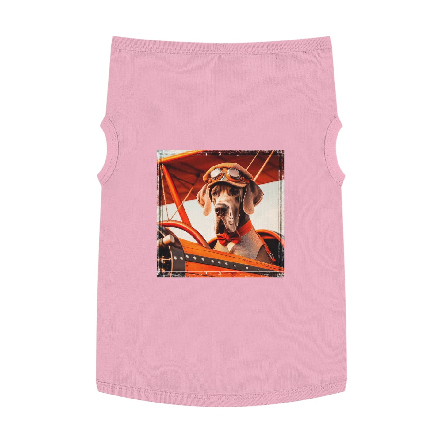 Pet Tank Top Great Dane Pets Printify XL Pink 