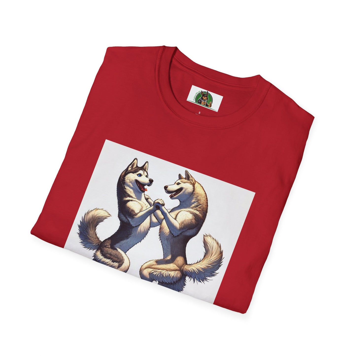 Dancing Huskies T-Shirt