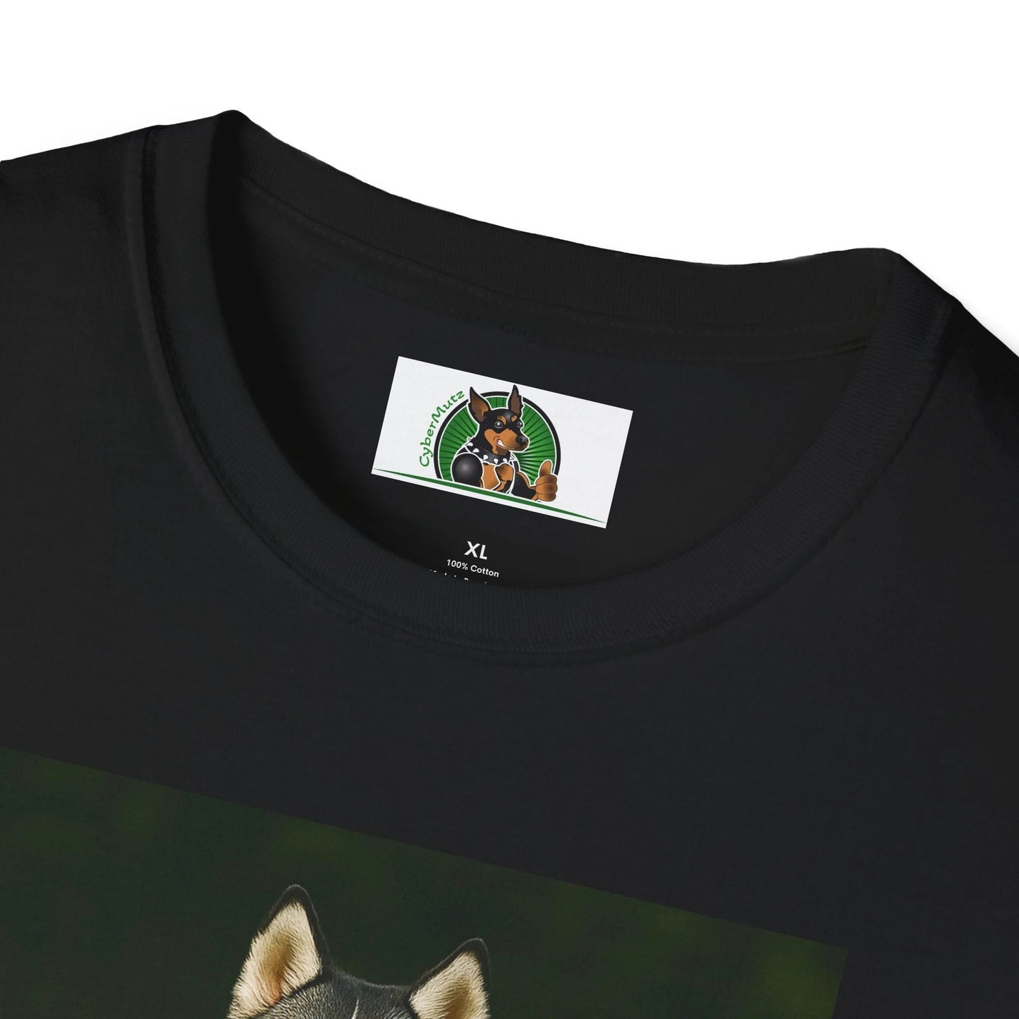 Husky Soccer T-Shirt — Sports Dog Playing Soccer Tee T-Shirt Printify
