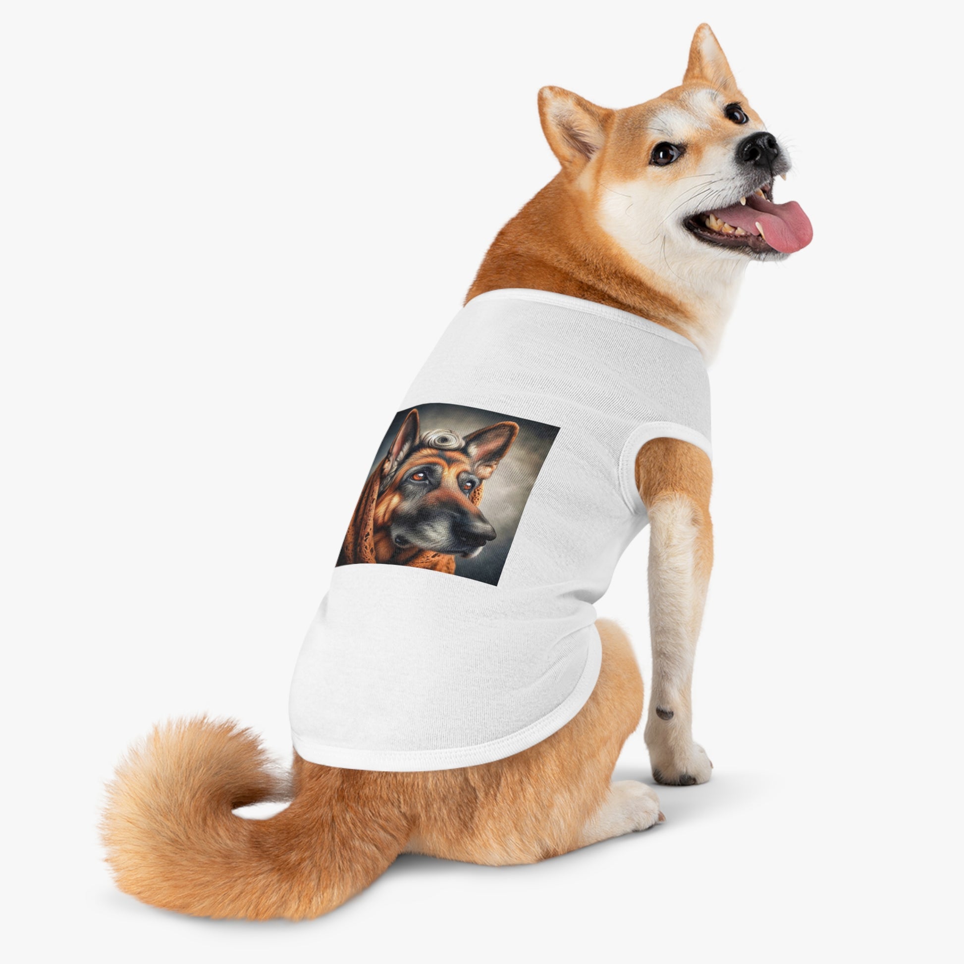 Pet Tank Top German Shepherd Pets Printify   