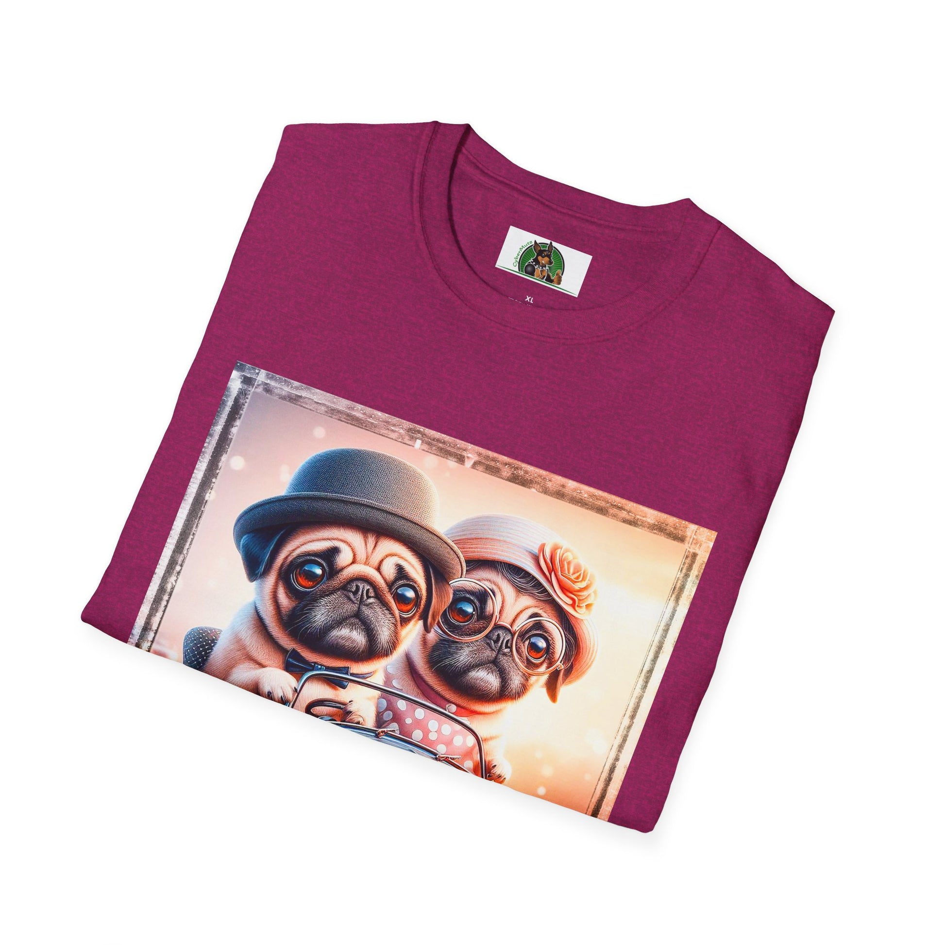 Wacky Pugs T-Shirt Printify   