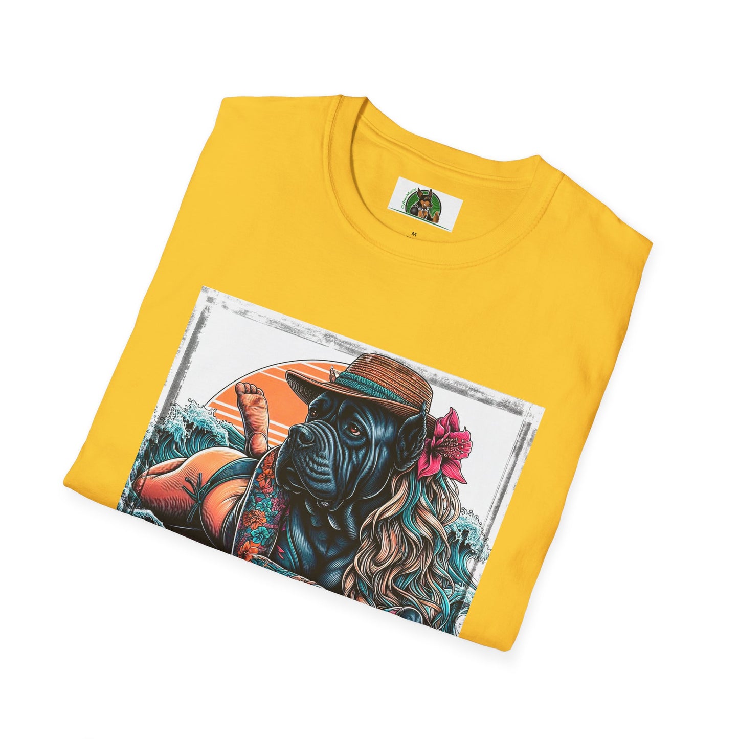 Cane Corso Female Surfer TShirt