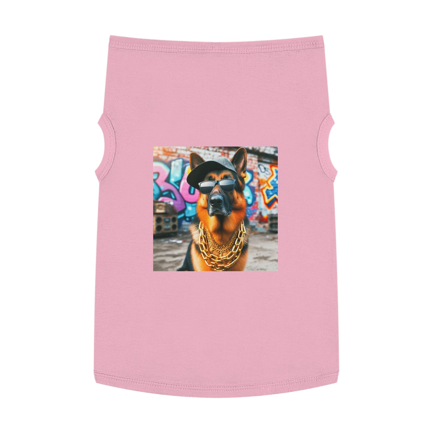 Pet Tank Top German Shepherd Pets Printify XL Pink 