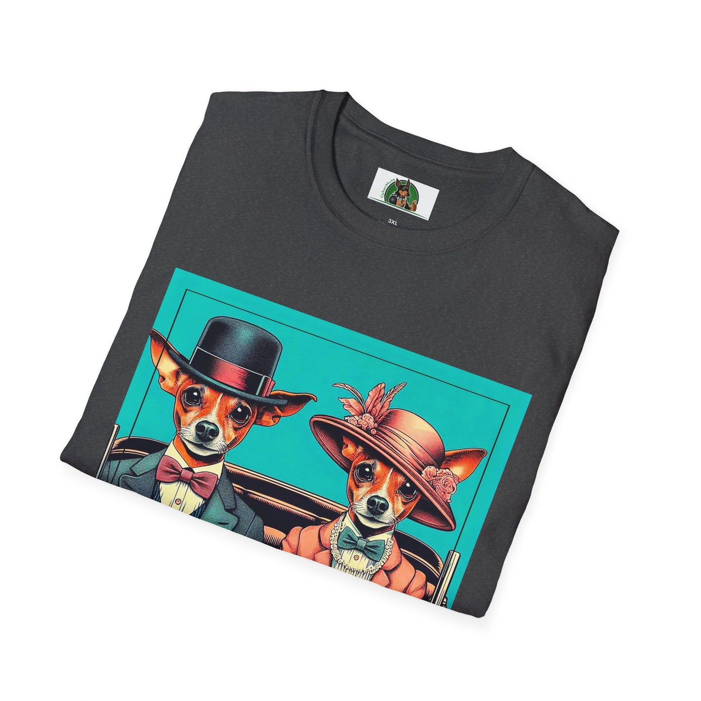Wacky Min Pin T-Shirt 30s couple T-Shirt Printify