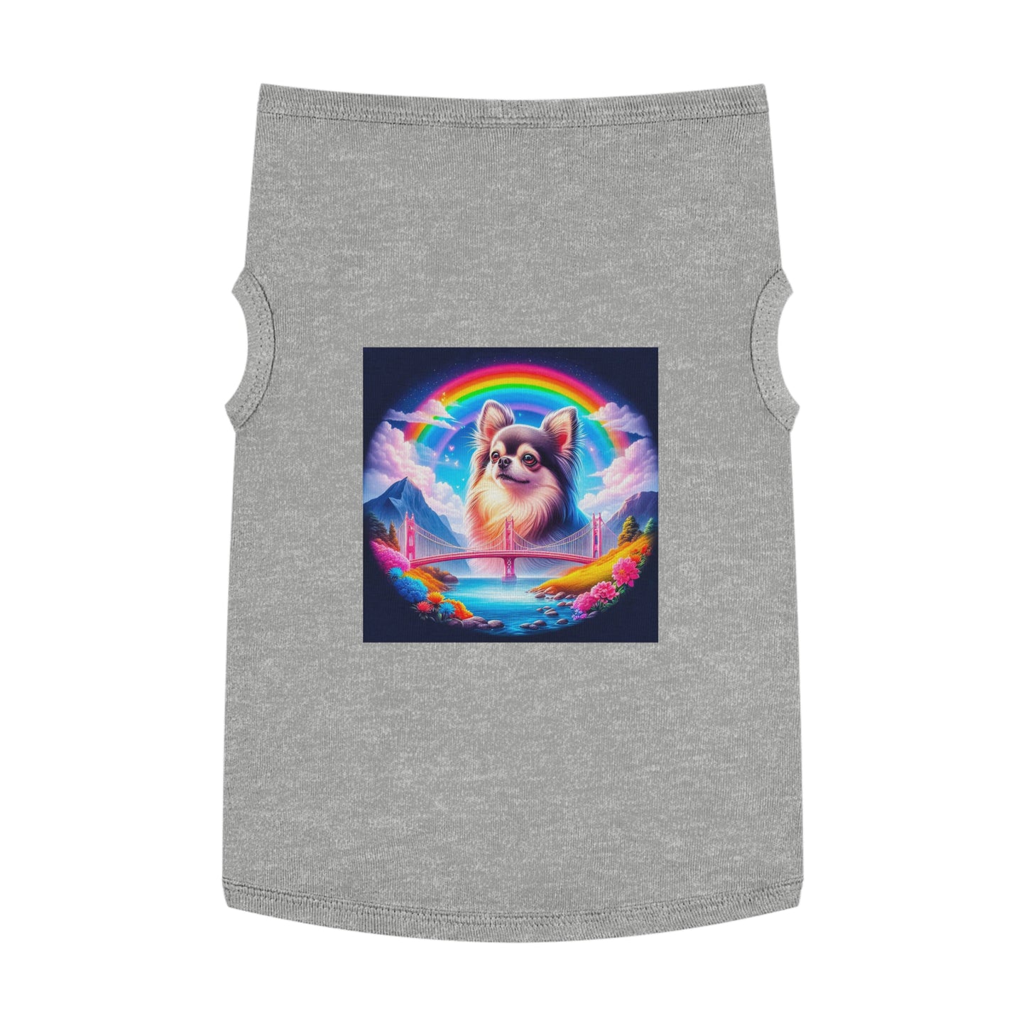 Pet Tank Top Chihuahua Pets Printify XL Heather