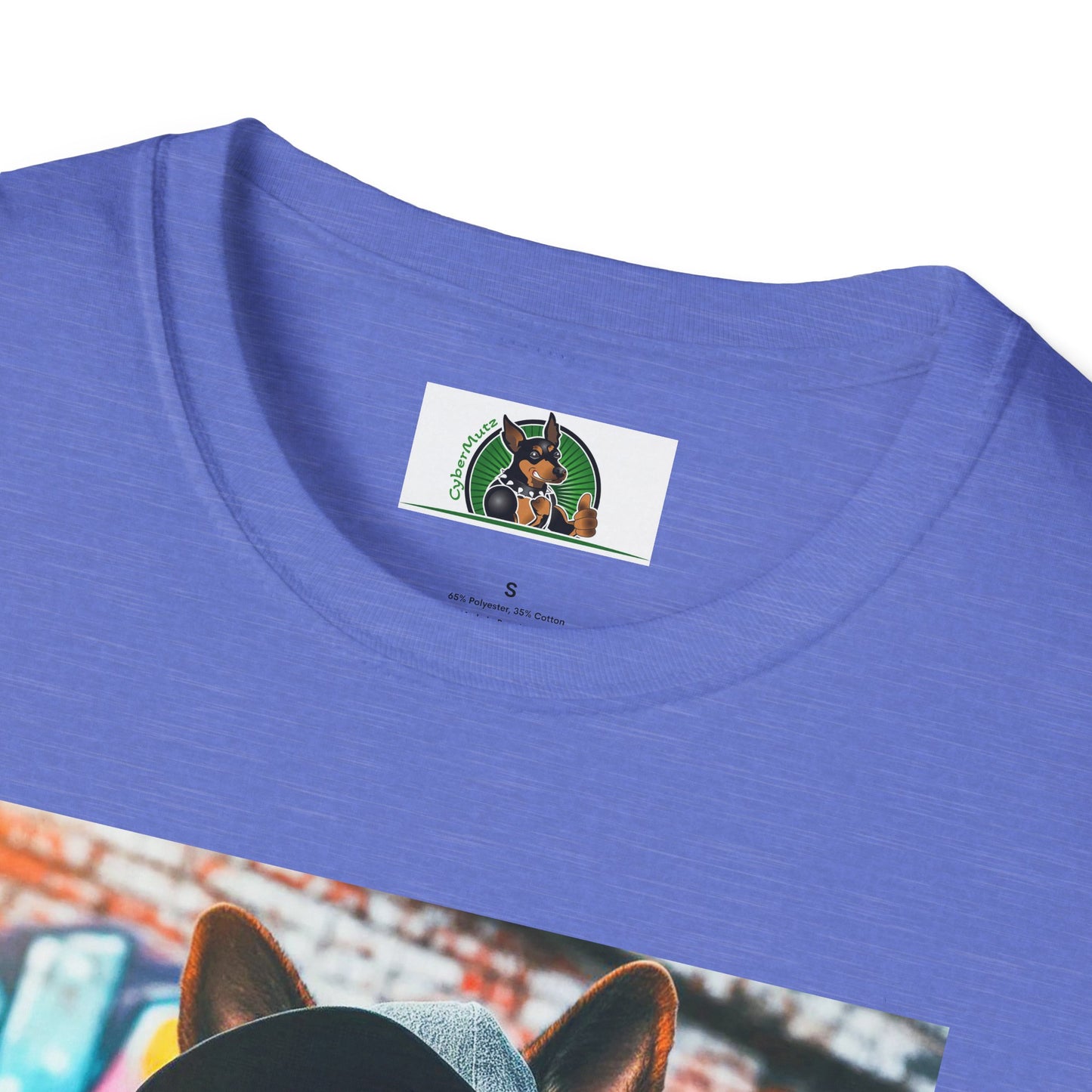 German Shepherd gangster shirt