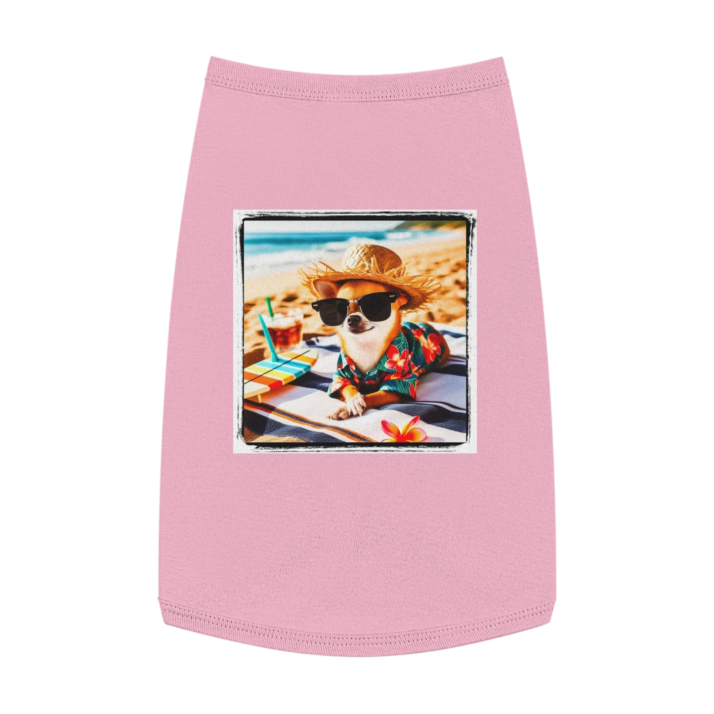 Pet Tank Top Chihuahua Pets Printify L Pink