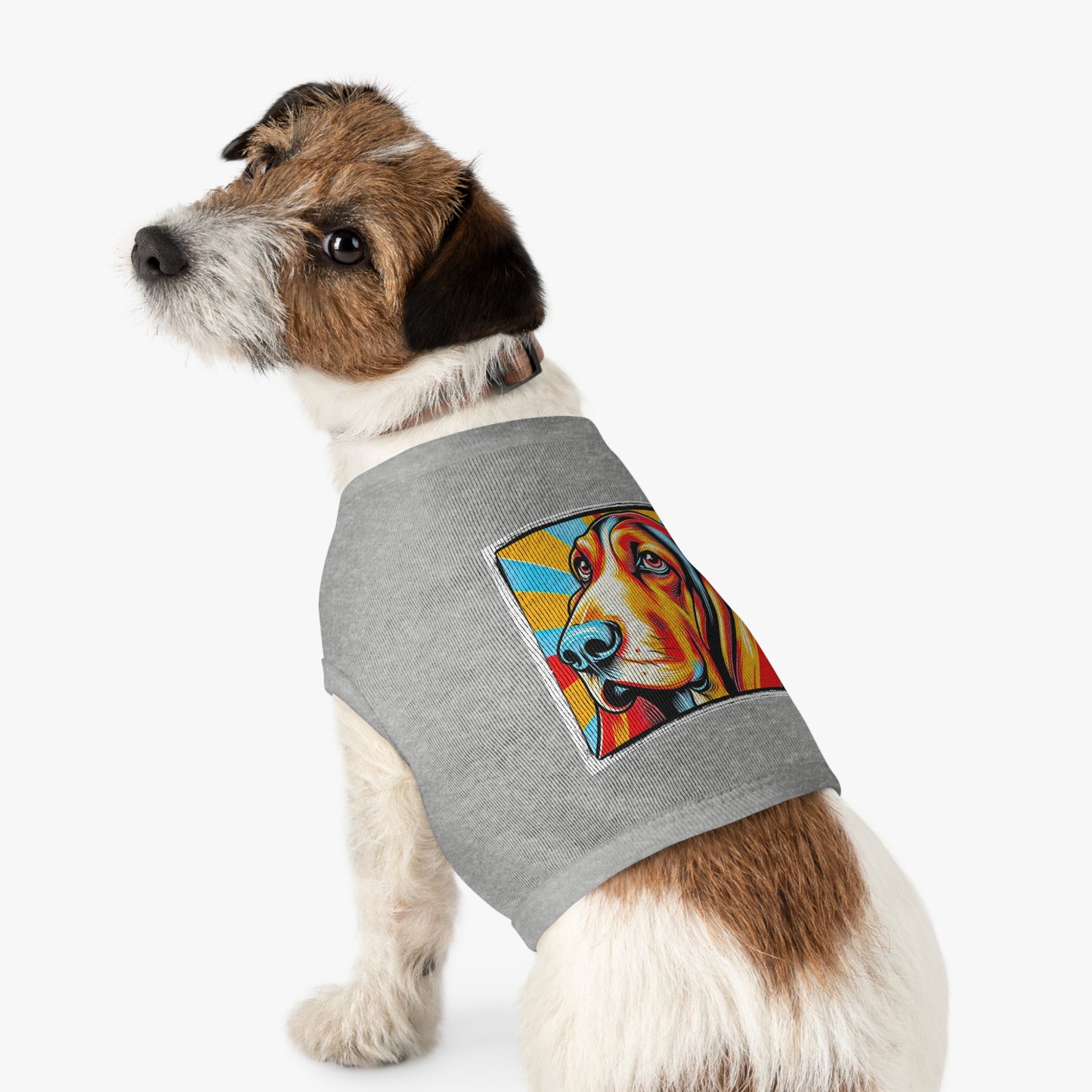 Pet Tank Top Basset Hound Pets Printify