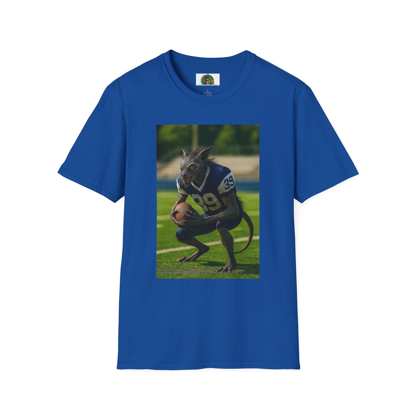 Chupacabra Sports T-Shirt Football T-Shirt Printify Royal XS