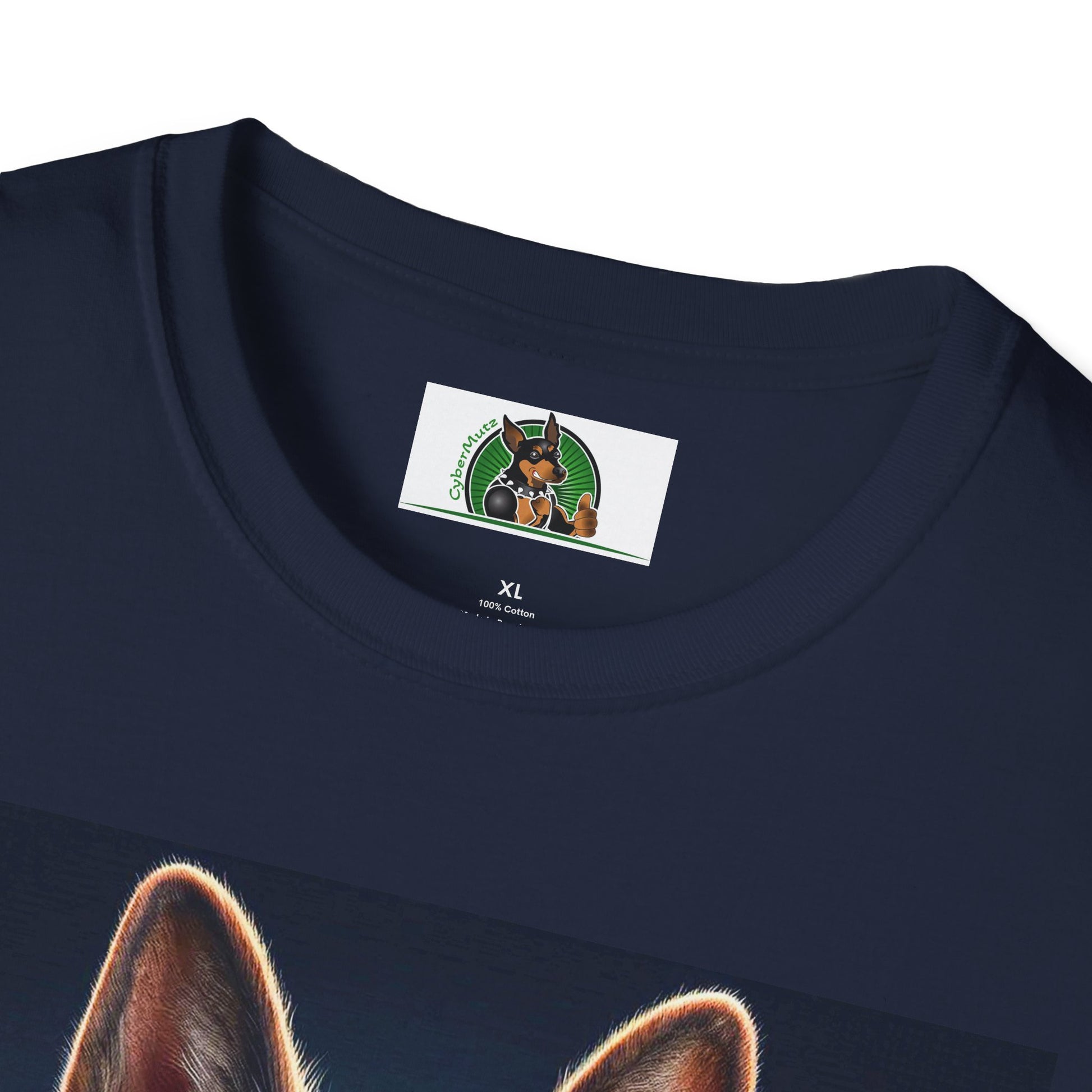 German Shepherd metal warrior shirt T-Shirt Printify