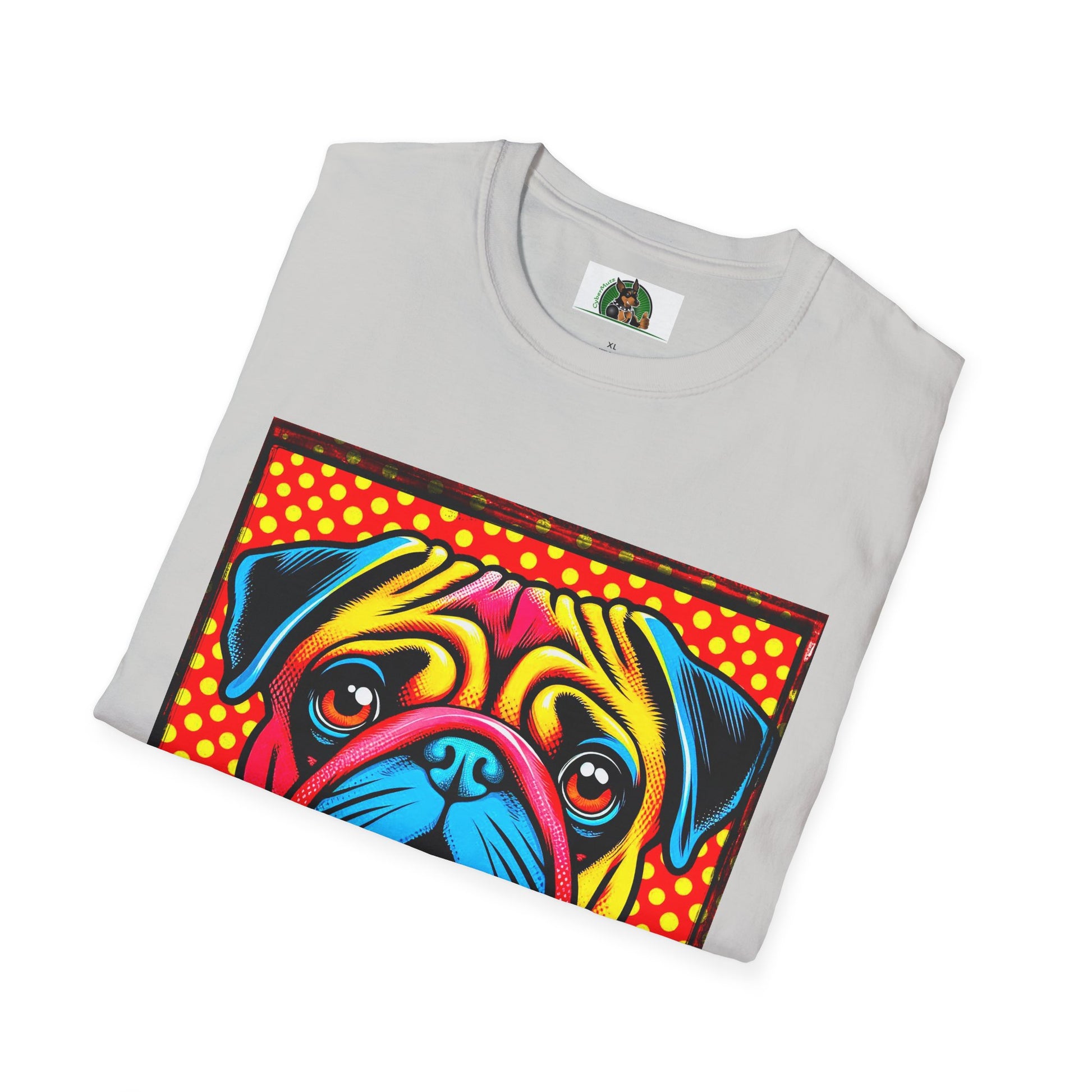 Pugs T-Shirt Printify   