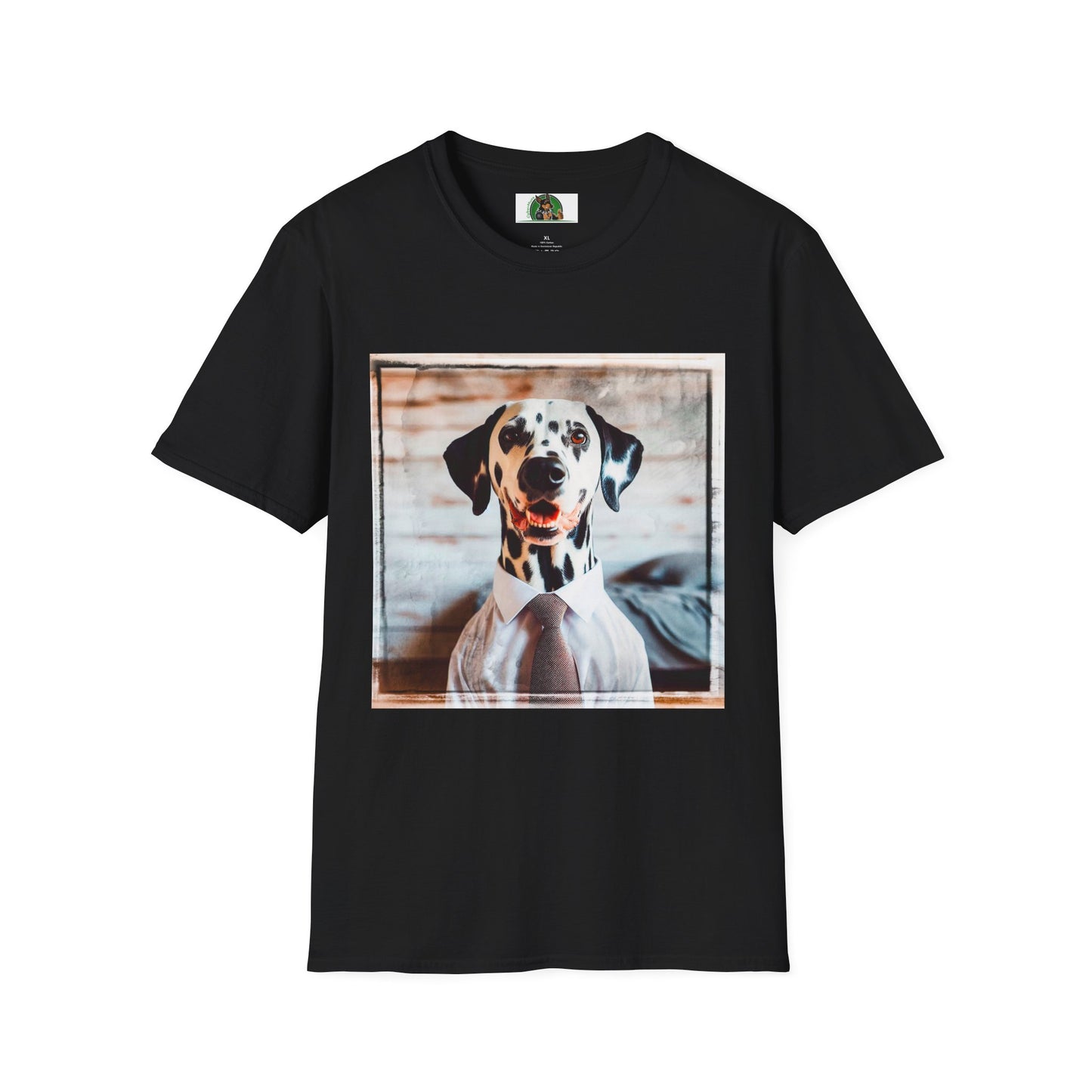 Dalmatian T-Shirt Printify XS Black 