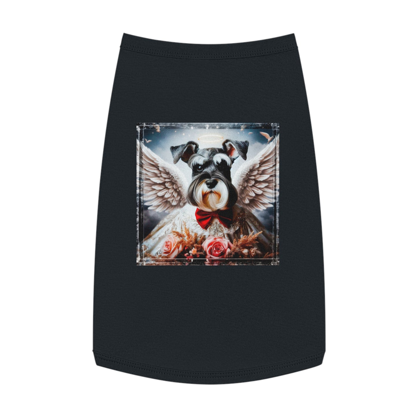 Pet Tank Top Miniature Schnauzer Pets Printify L Black 