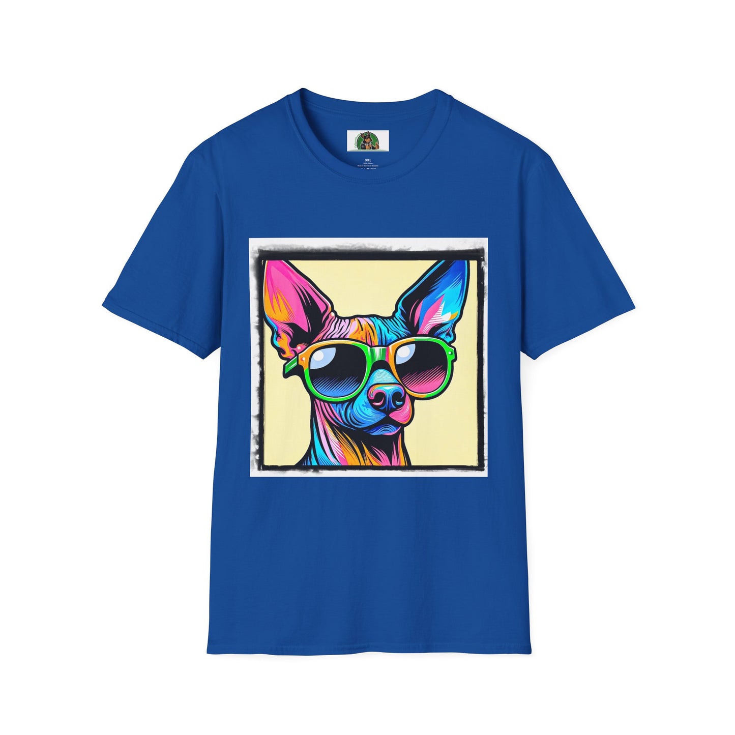 Mexican Hairless Dog T-Shirt Printify XS Royal 