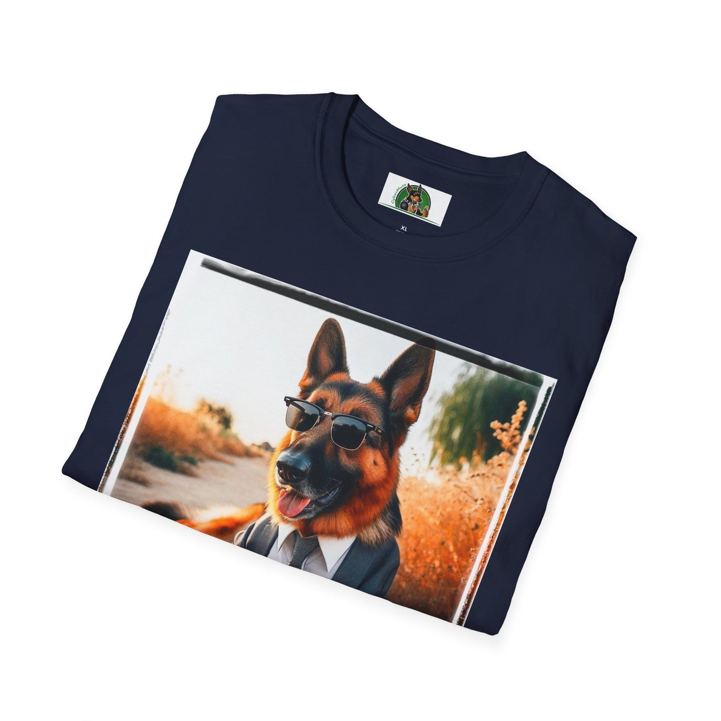 German Shepherd suit and beach T-Shirt Printify