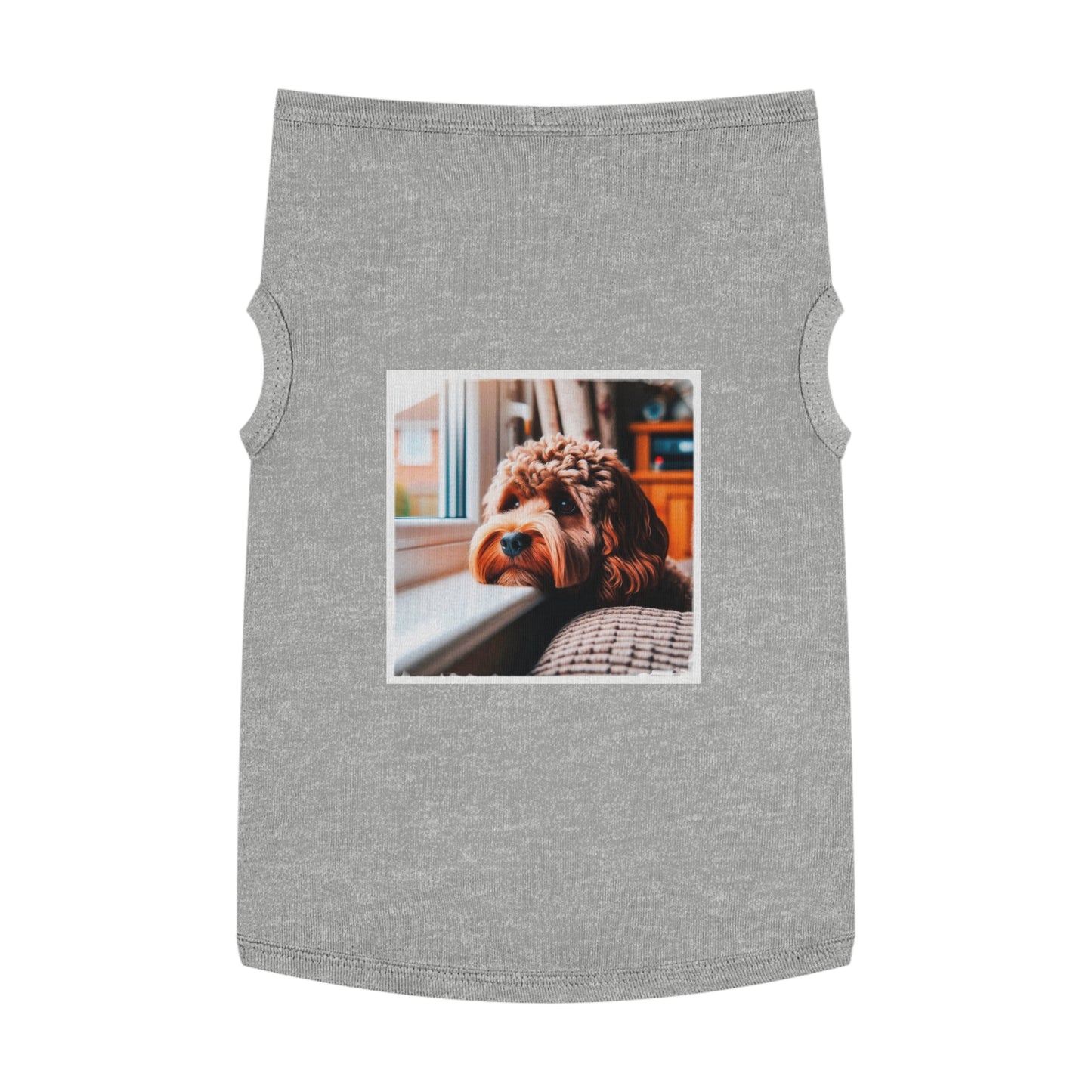 Pet Tank Top CockerPoo Pets Printify XL Heather