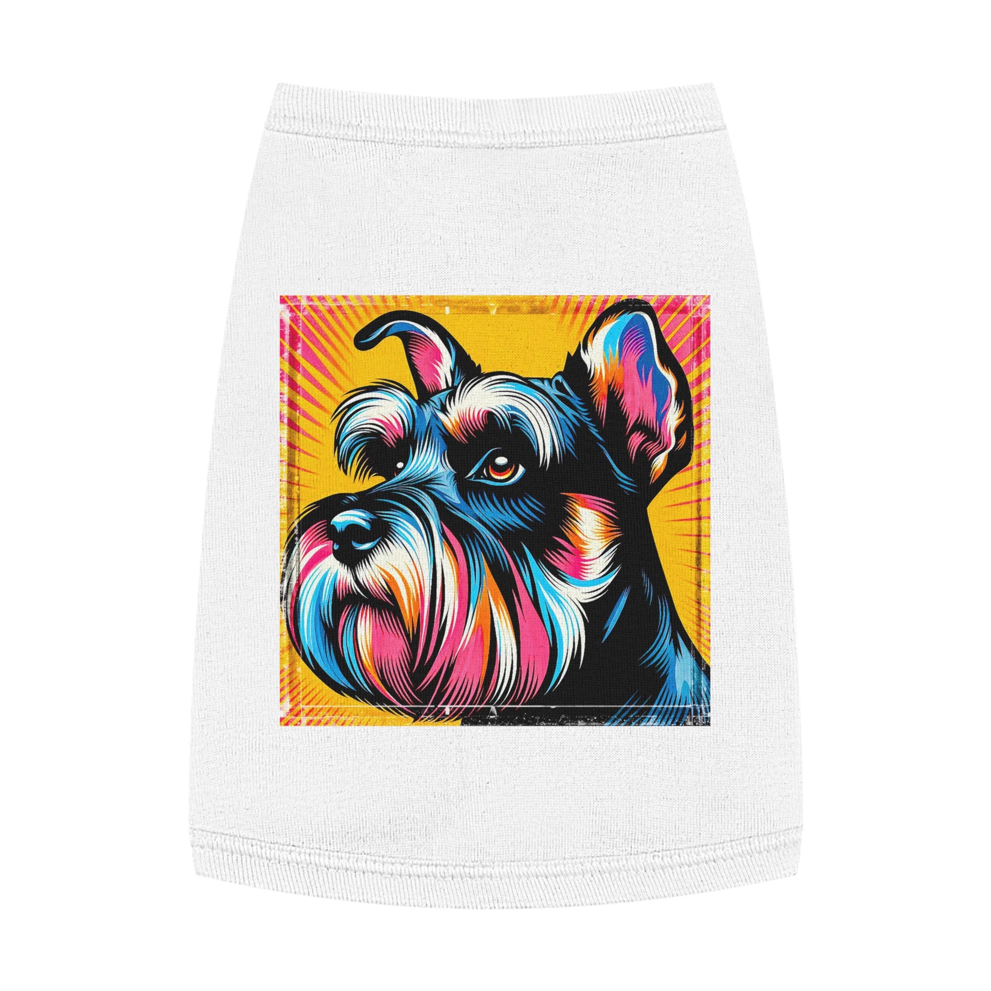 Pet Tank Top Miniature Schnauzer Pets Printify   