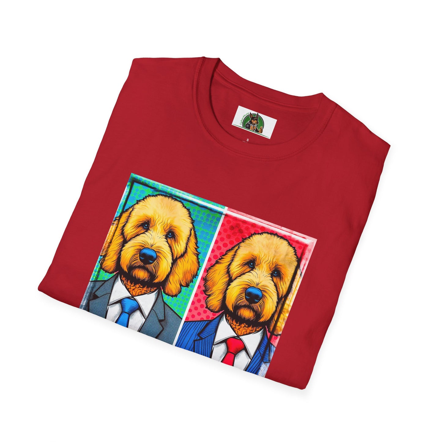 Golden Doodle colors businessmen