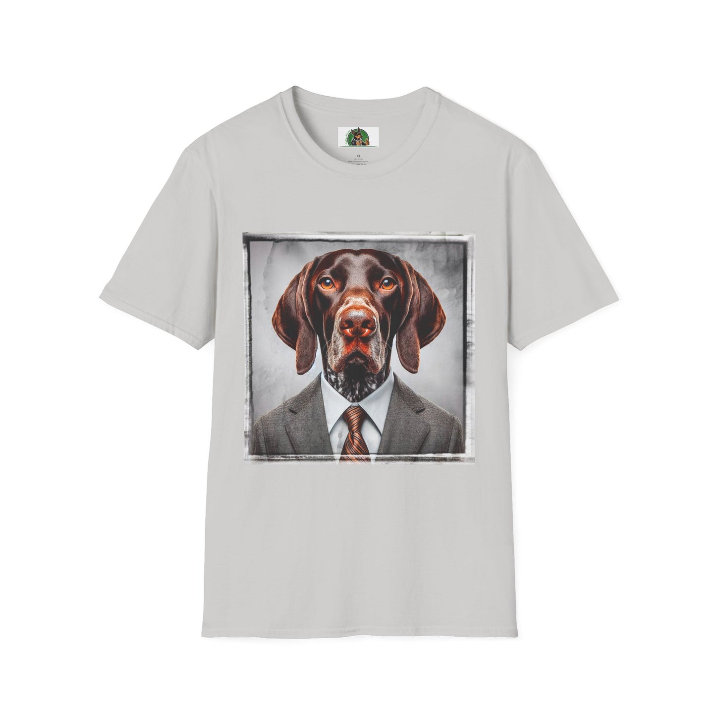 German Shorthaired Pointer T-Shirt Printify S Ice Grey