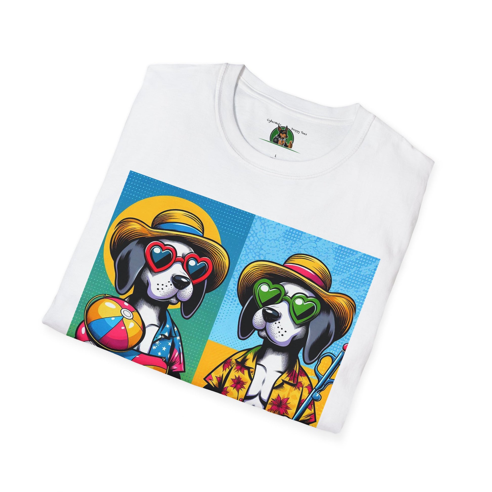 Wacky Pop Art T-Shirt Printify   