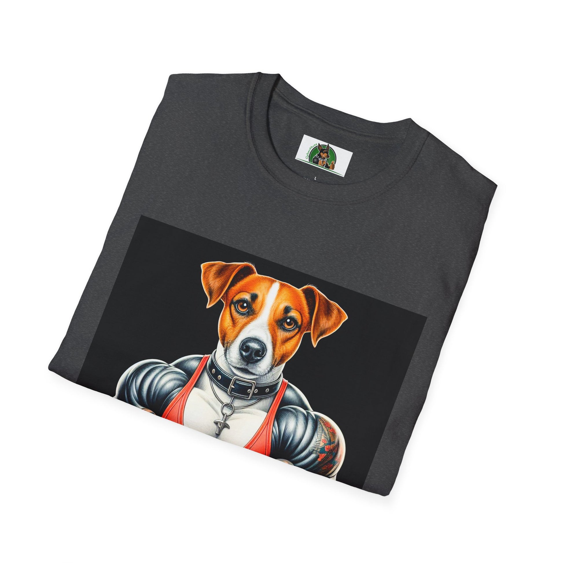 Jack Russell Buff Dog T-Shirt Printify