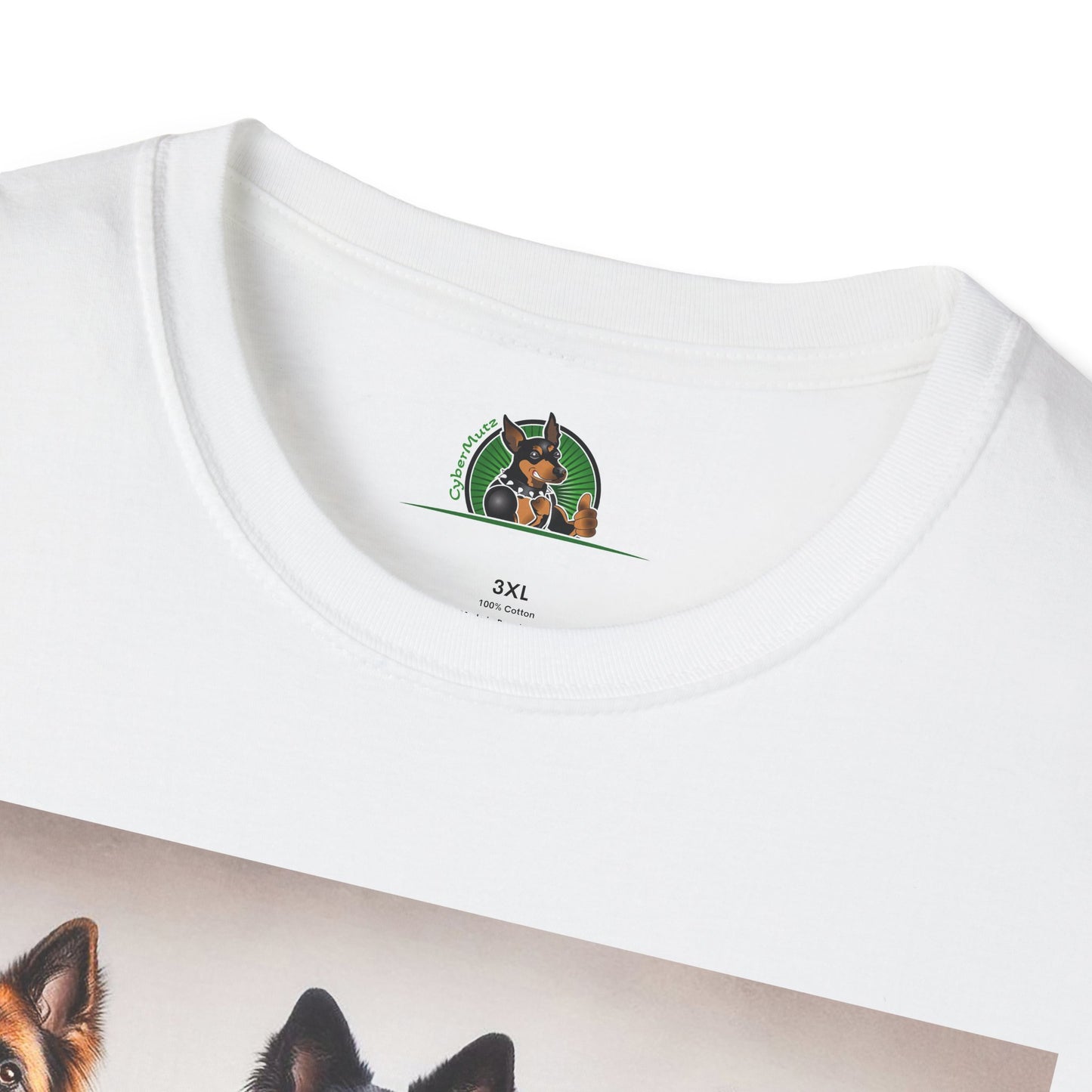 German Shepherd pretty ballerinas shirt T-Shirt Printify