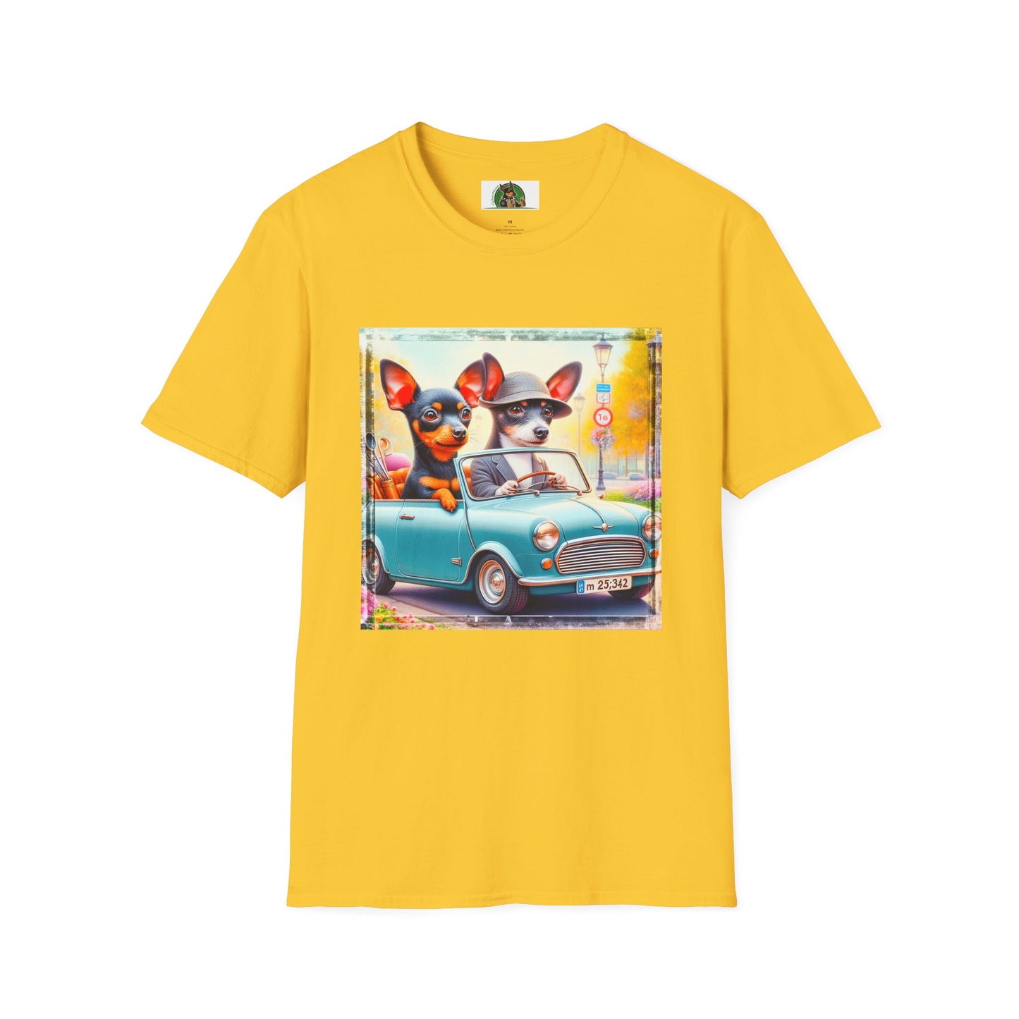 Wacky Rat Terrier T-Shirt T-Shirt Printify S Daisy 