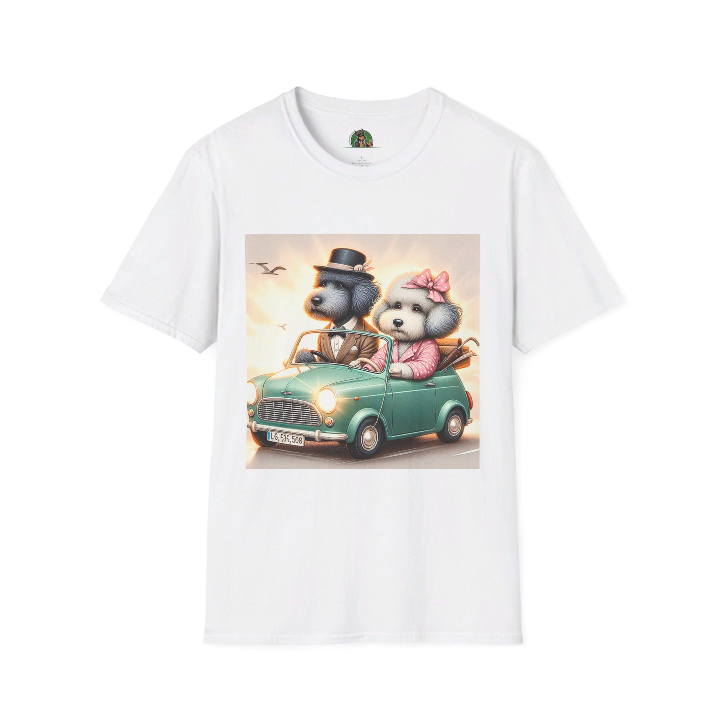 Wacky Shepadoodle T-Shirt Printify S White 