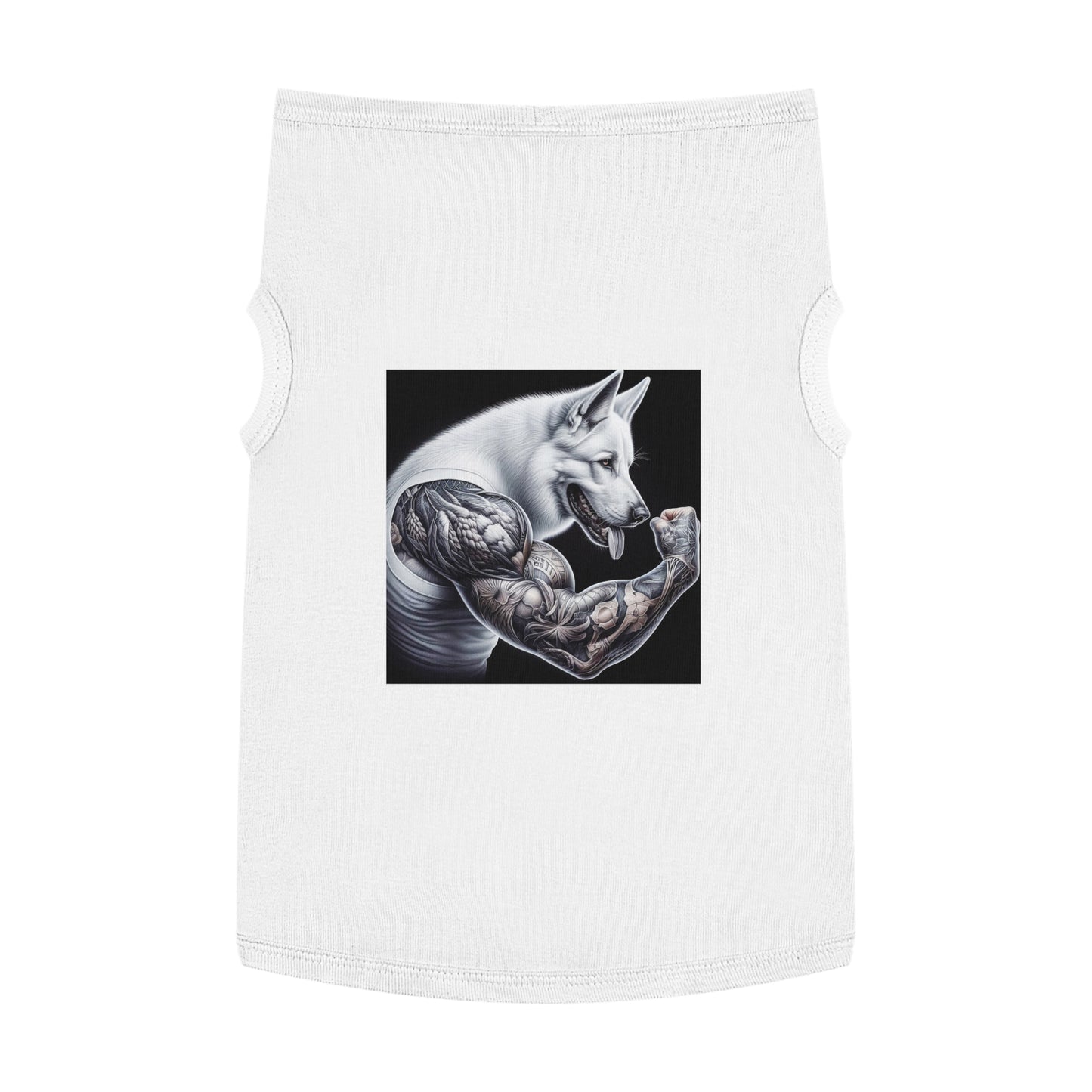 Pet Tank Top German Shepherd Pets Printify XL White 