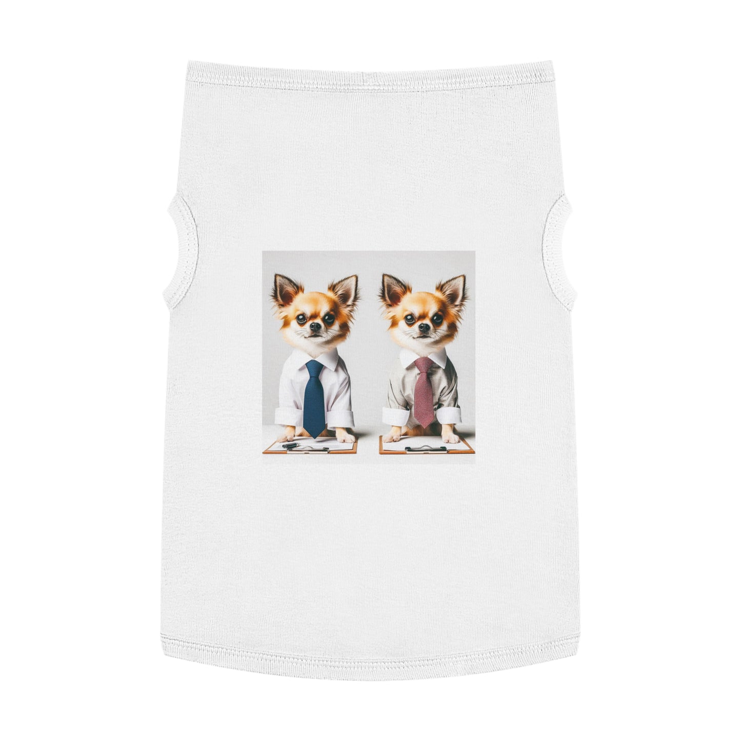 Pet Tank Top Chihuahua Pets Printify XL White