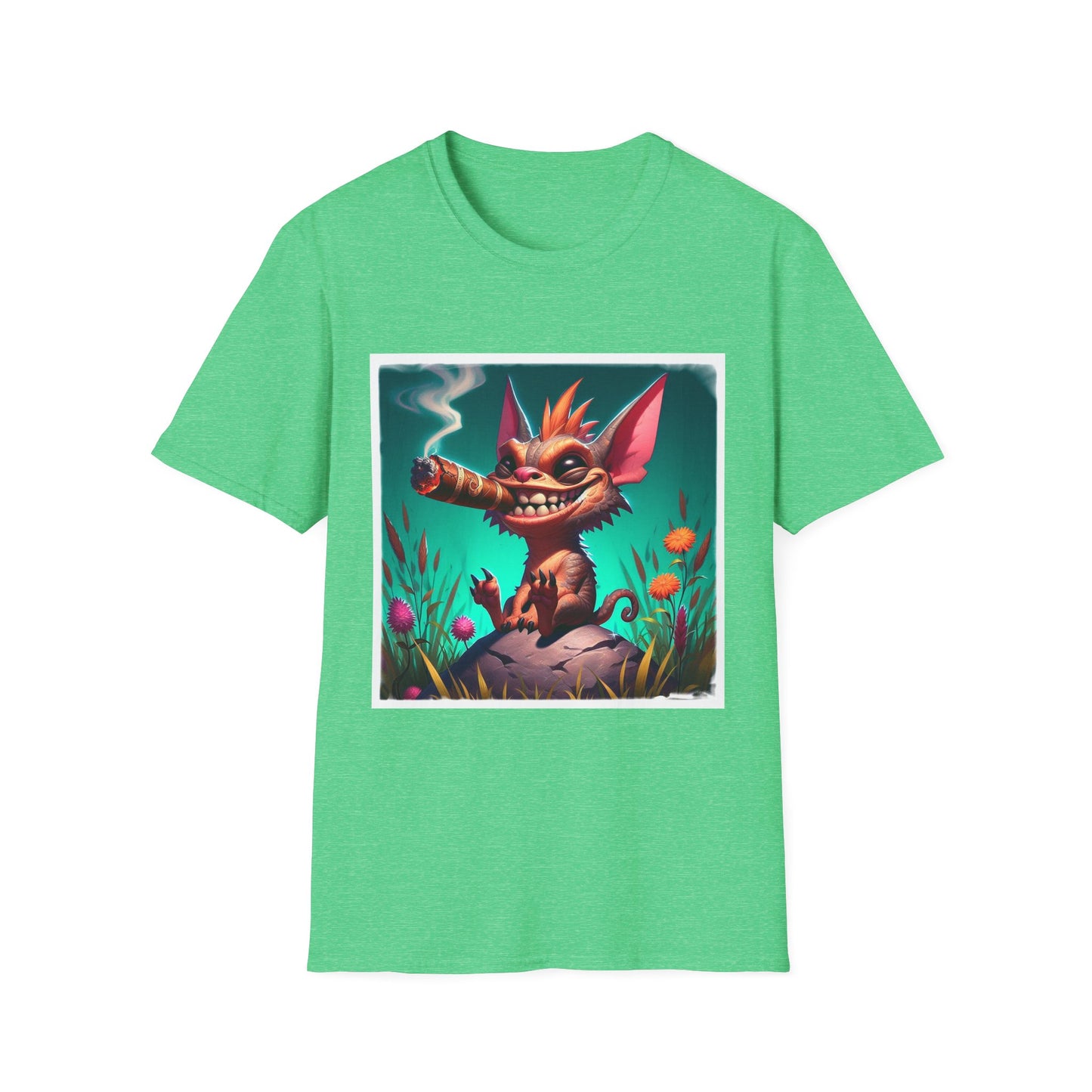 Chupacabra T-Shirt Printify S Heather Irish Green 