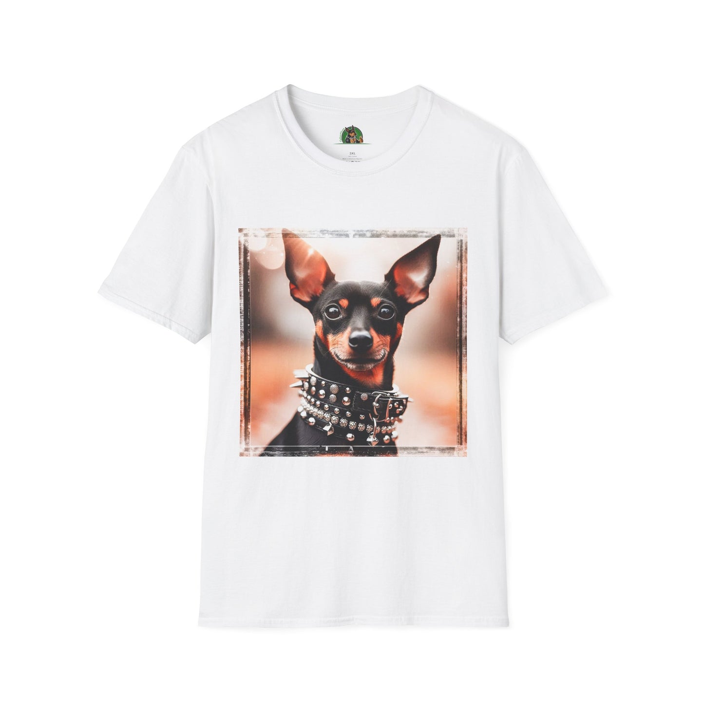 Min Pin T-Shirt T-Shirt Printify XS White 