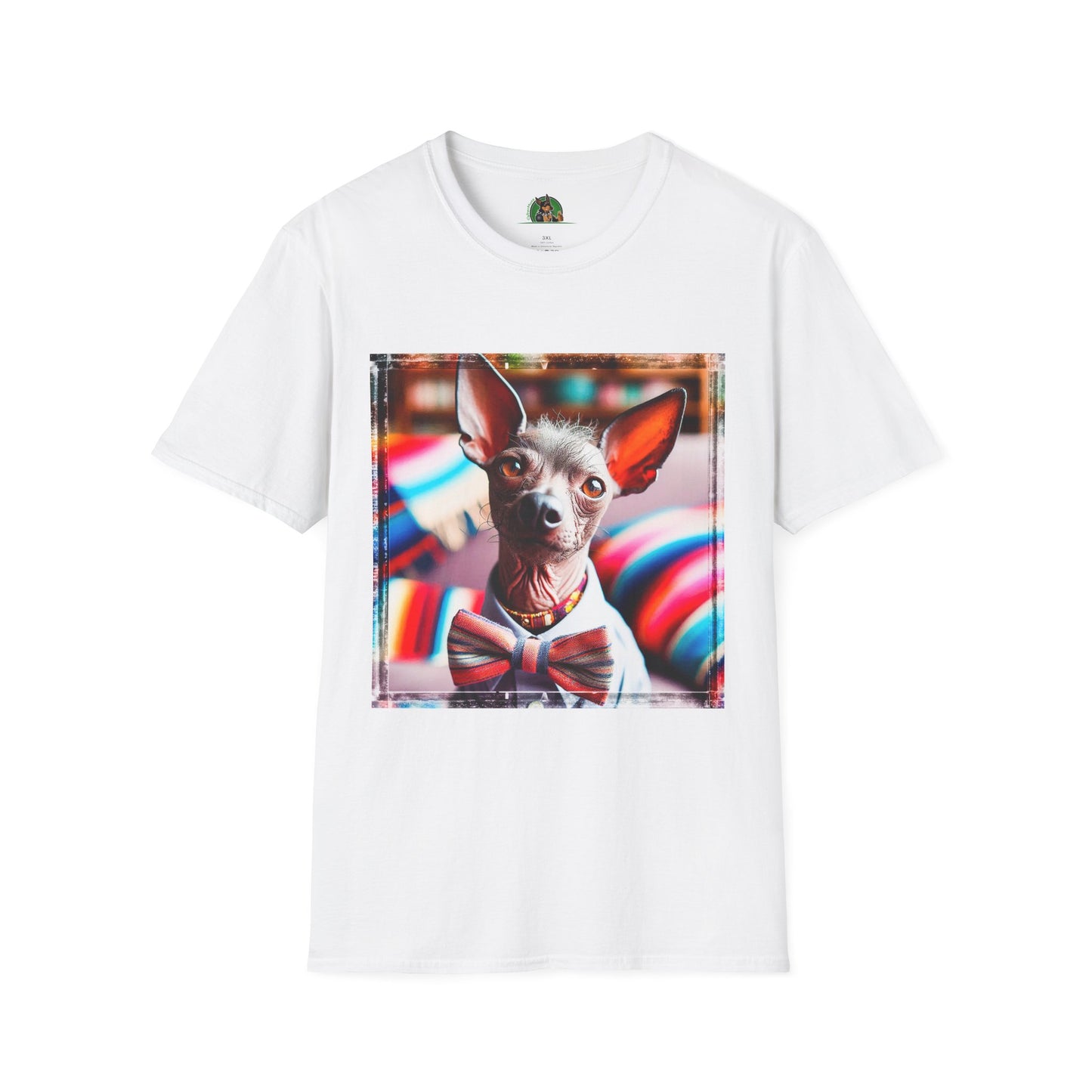 Mexican Hairless Dog T-Shirt Printify XS White 