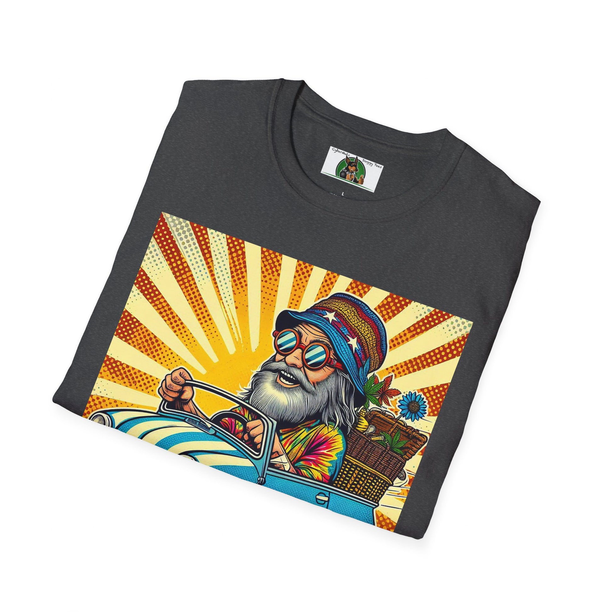 Wacky Retired Dude T-Shirt Printify   