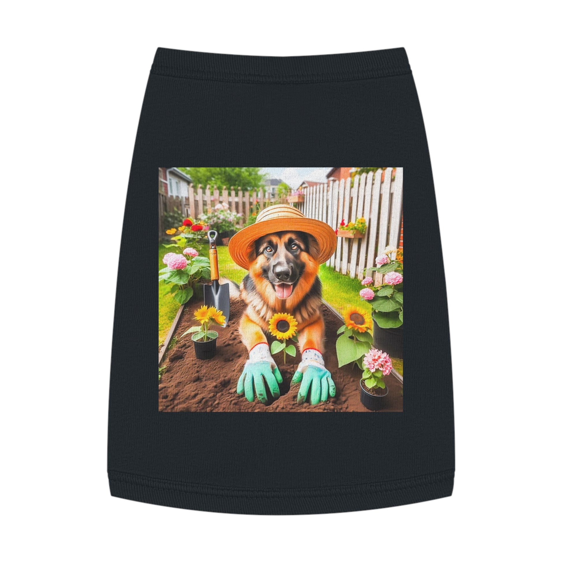 Pet Tank Top German Shepherd Pets Printify   