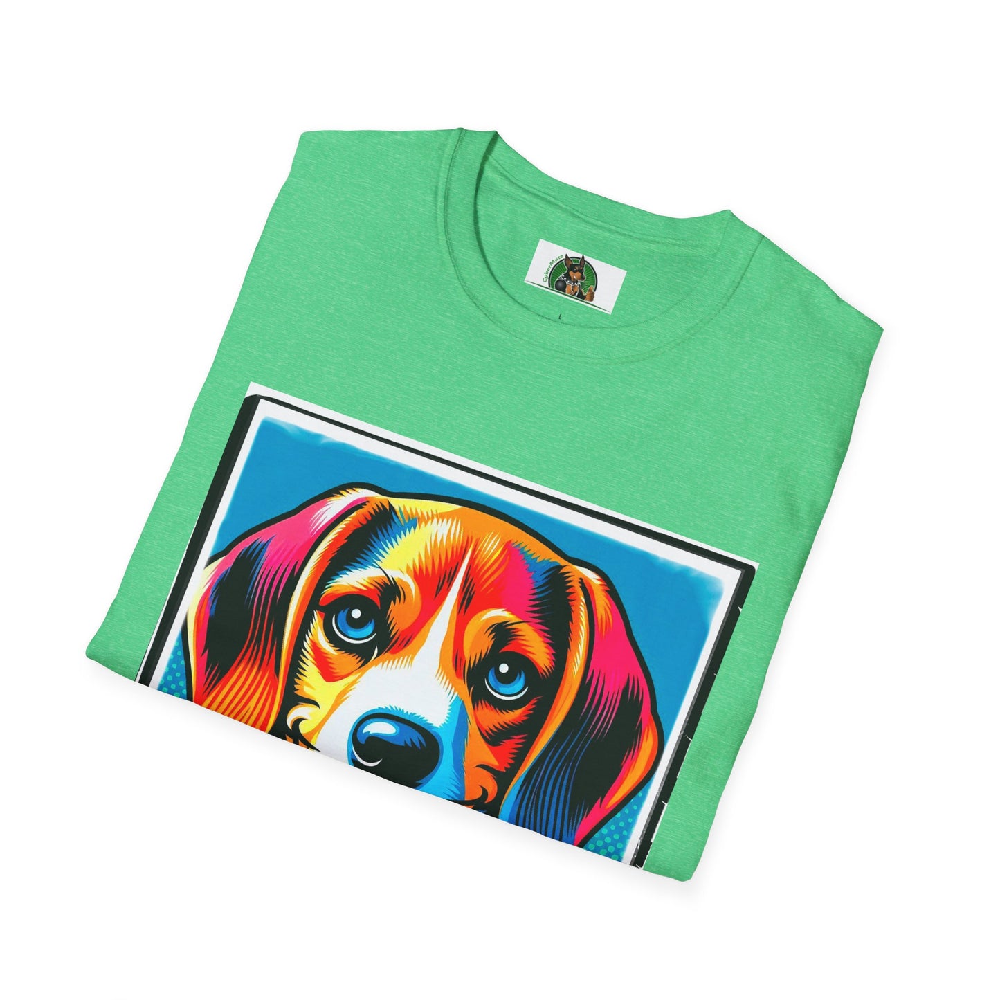 Beagle Pop Art Pic T-Shirt Printify   