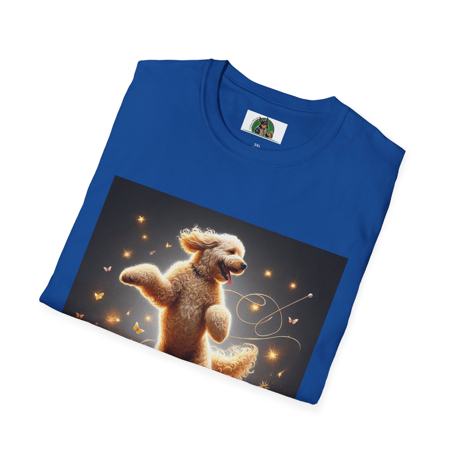 Dancing Golden Doodle T-Shirt T-Shirt Printify