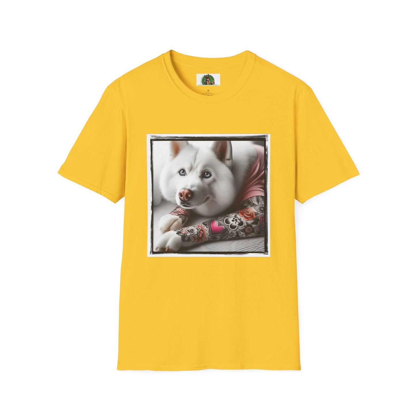 Husky T-Shirt Printify S Daisy