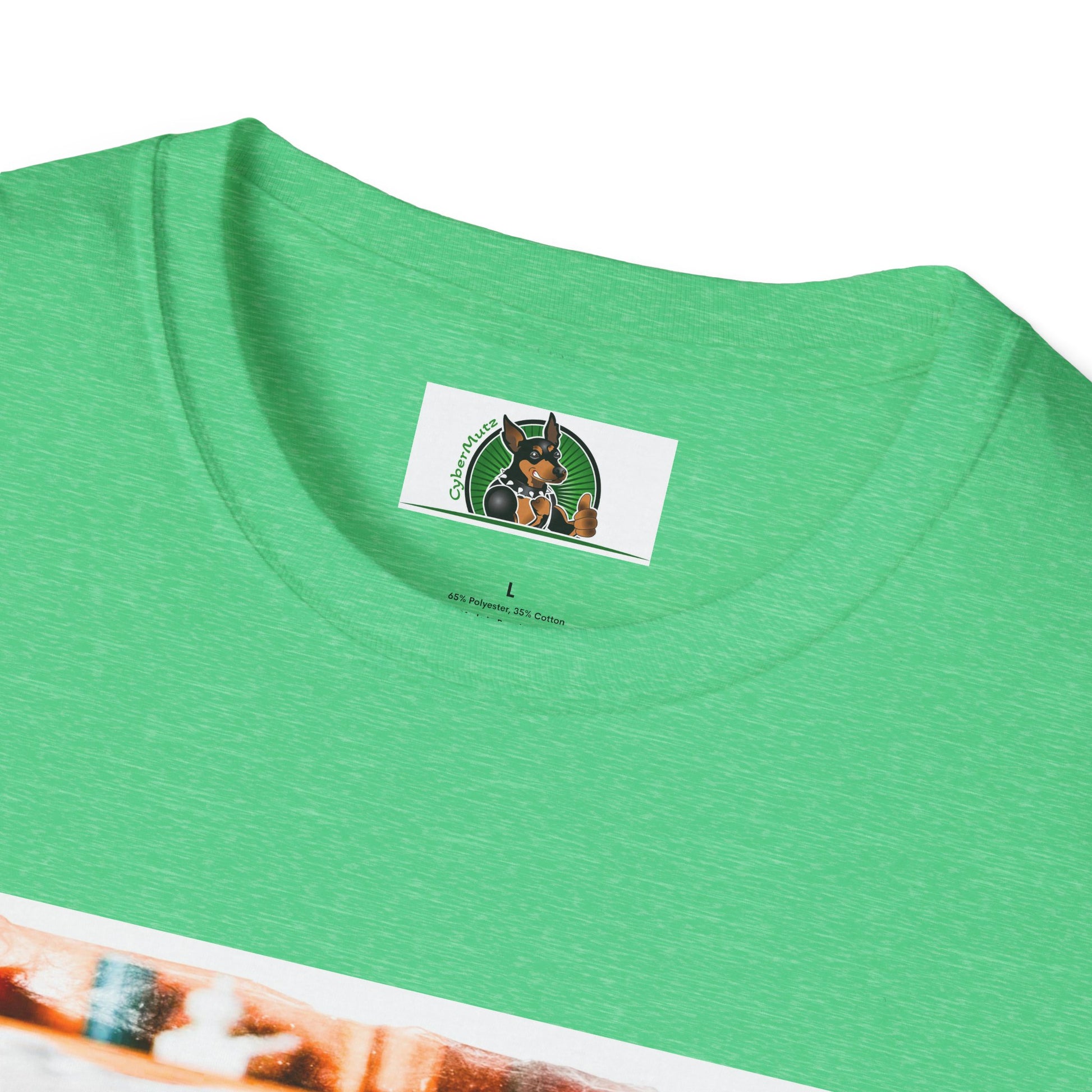 Basset Hound In Bath Robe Pic T-Shirt Printify