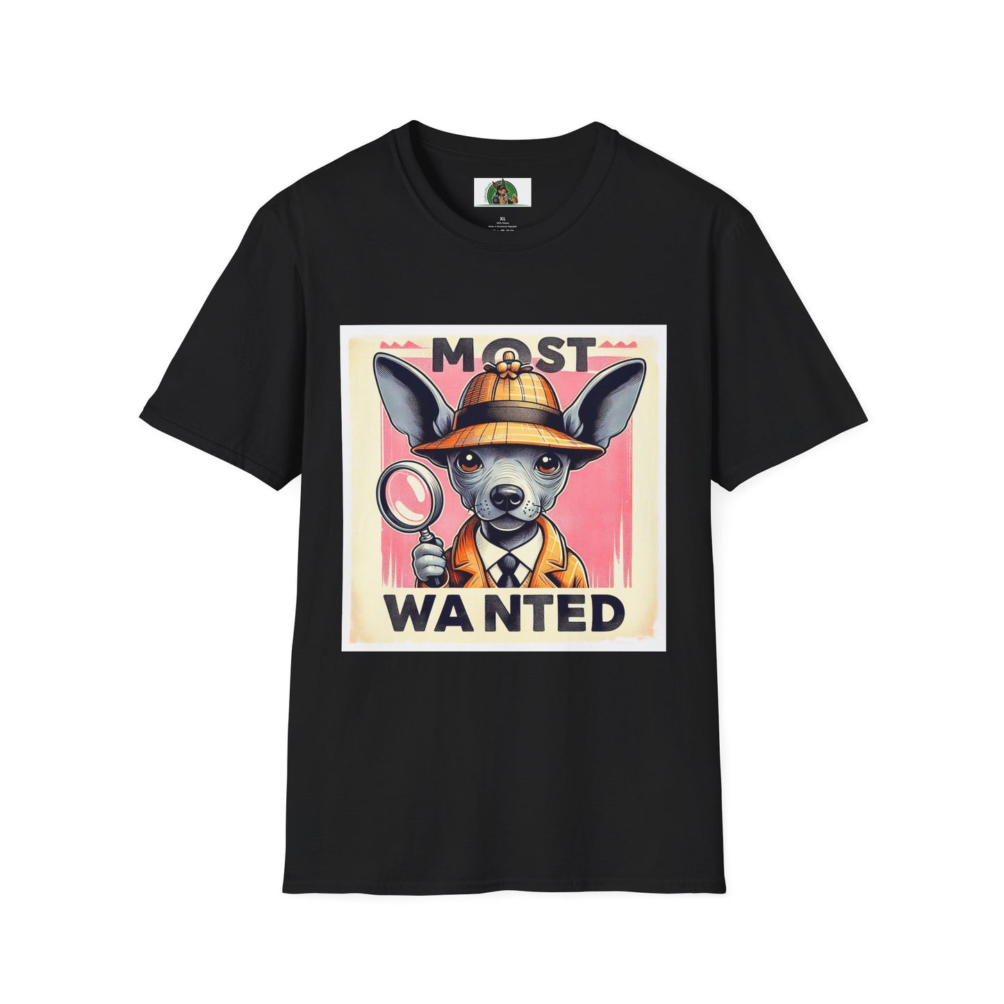 Wacky Mexican Hairless Dog T-Shirt Printify XS Black 