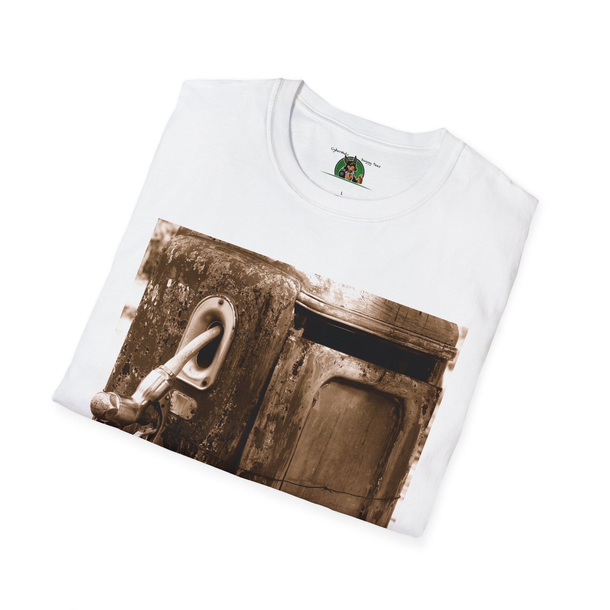 Mis·cel·la·ne·ous Old Gas Pump T-Shirt Printify   