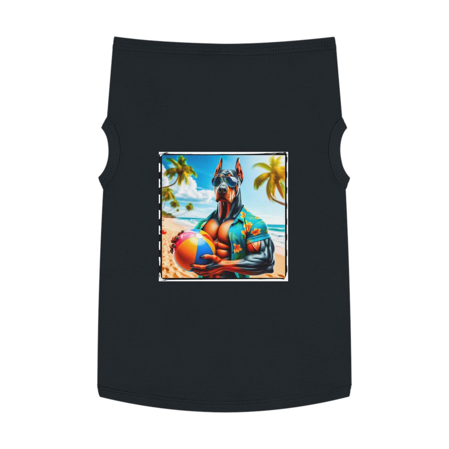 Pet Tank Top Doberman Pets Printify   