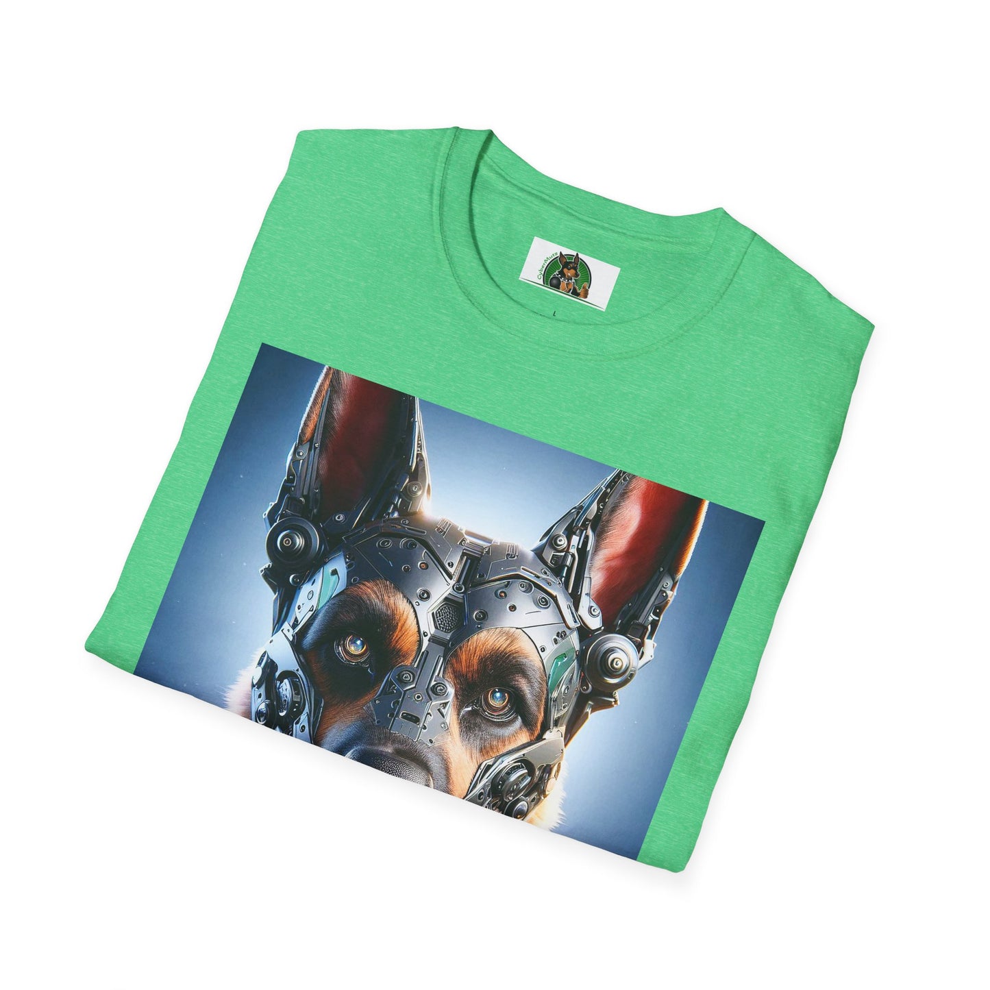 German Shepherd Metal Man T-Shirt