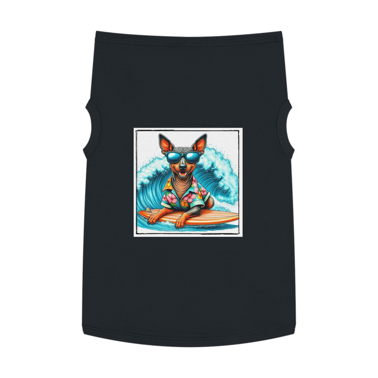 Pet Tank Top Mexican Hairless Pets Printify XL Black