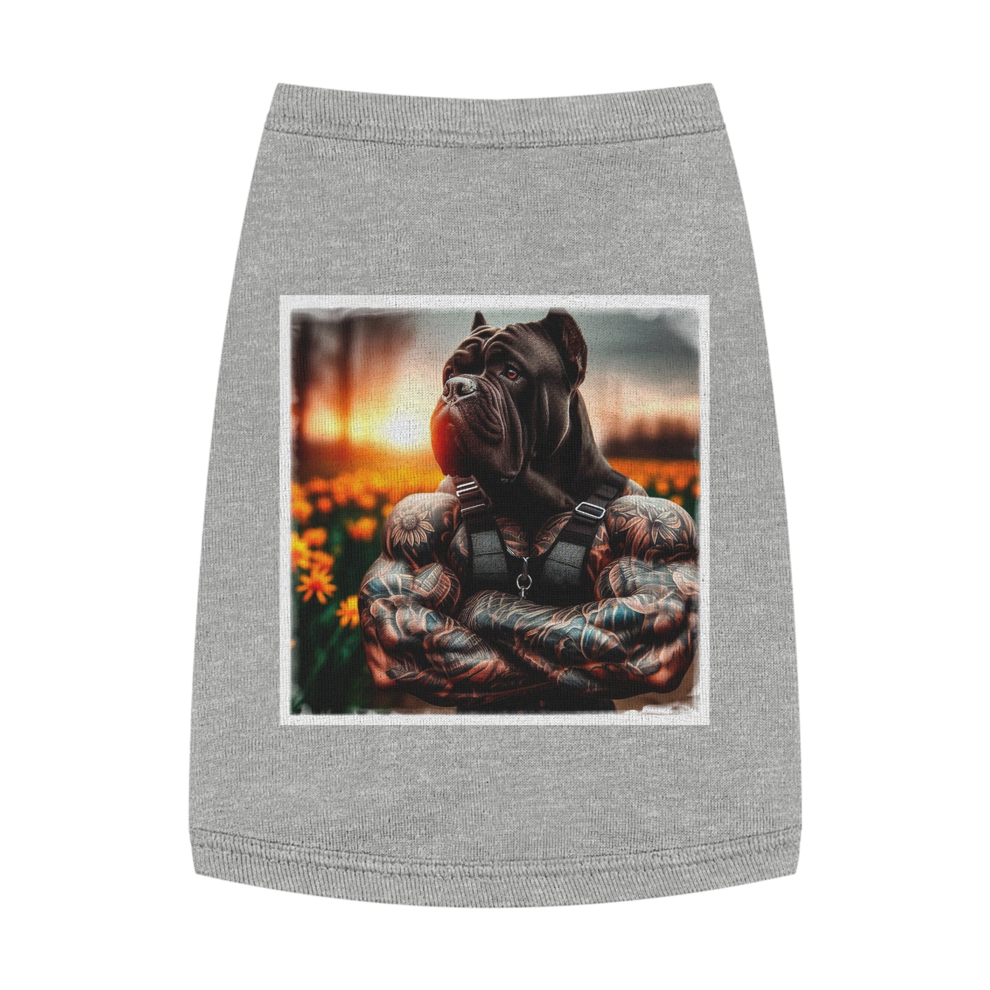 Pet Tank Top Cane Corso Pets Printify M Heather 