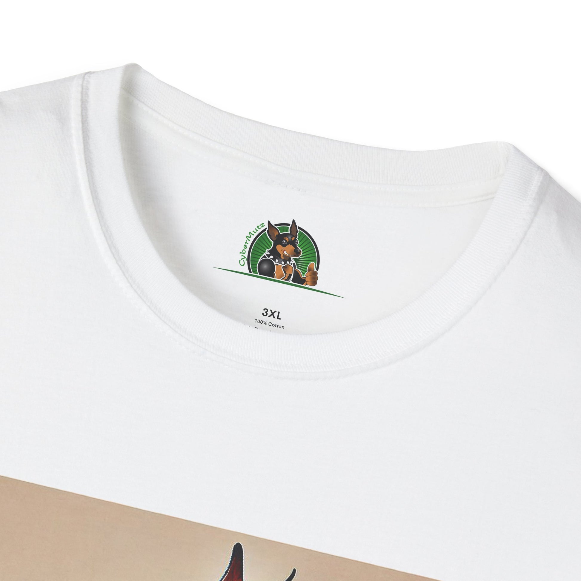 Dancing Doberman Unisex T-Shirt T-Shirt Printify