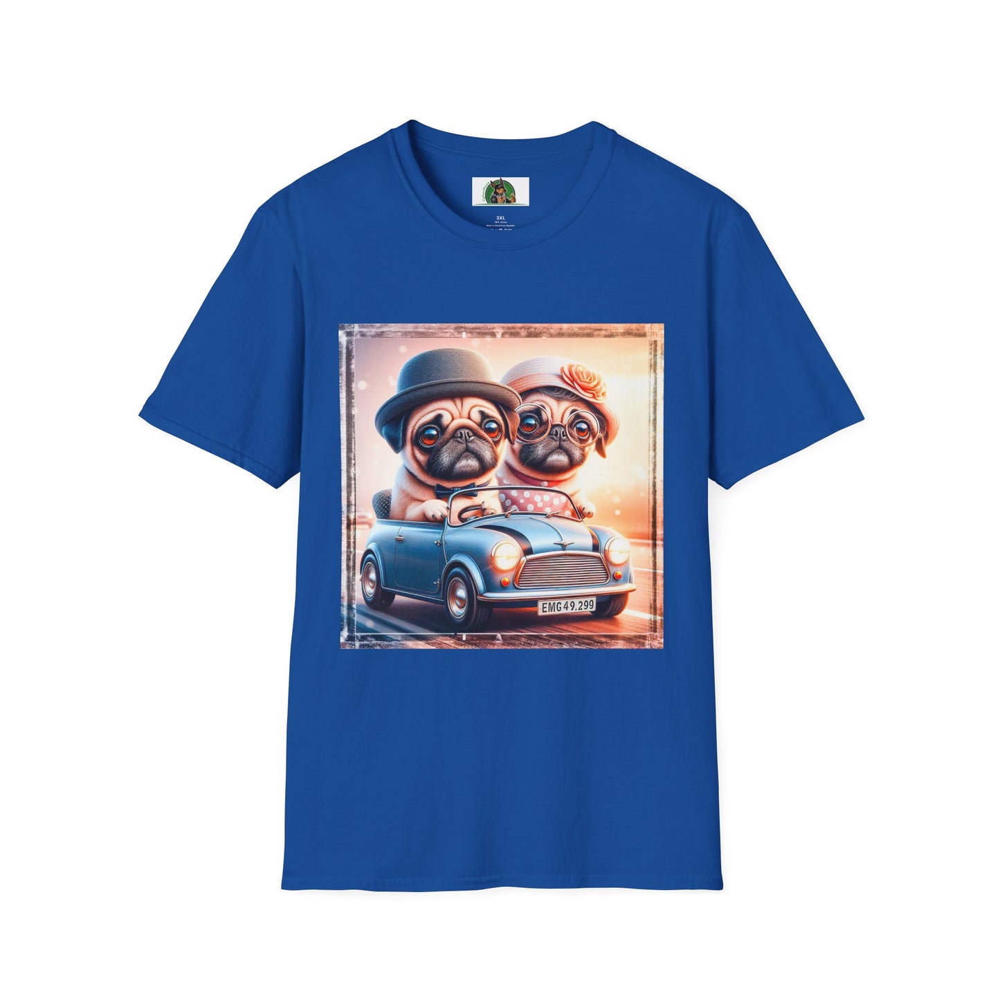 Wacky Pugs T-Shirt Printify XS Royal 