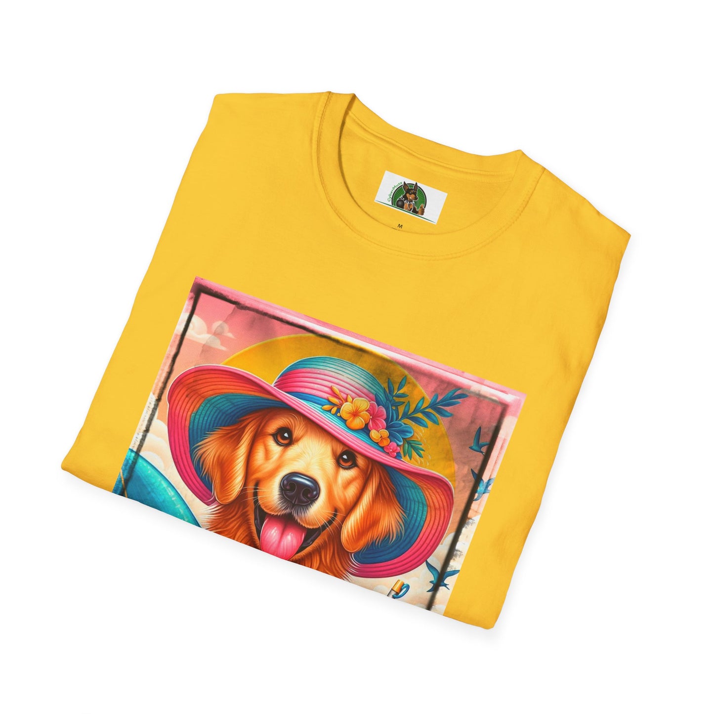 Golden Retriever T-Shirt Printify   