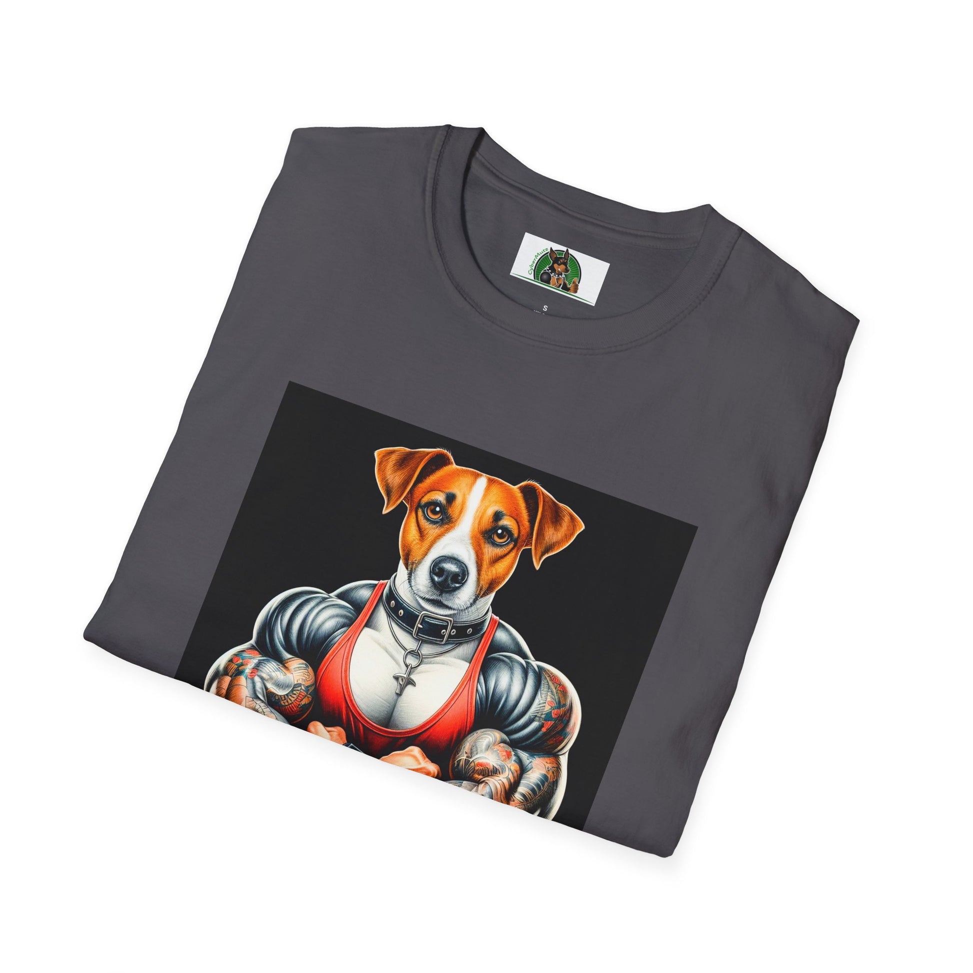 Jack Russell Buff Dog T-Shirt Printify