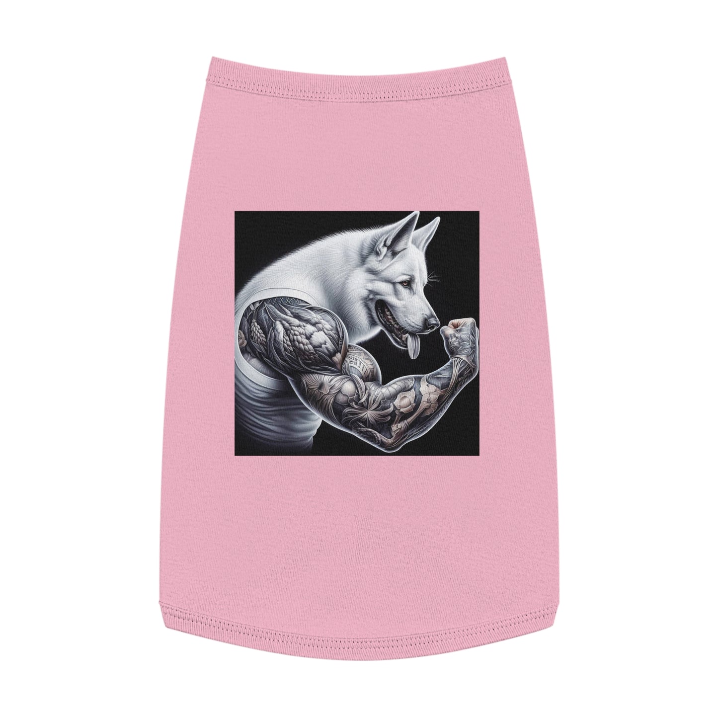 Pet Tank Top German Shepherd Pets Printify L Pink 